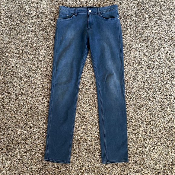 BOSS Hugo Boss Men’s Denim Stretch Gray Size 34
